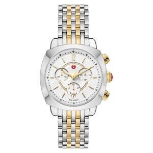 MICHELE Ascalon Stainless Steel Diamond Chronograph Bracelet Watch MWW18C000002